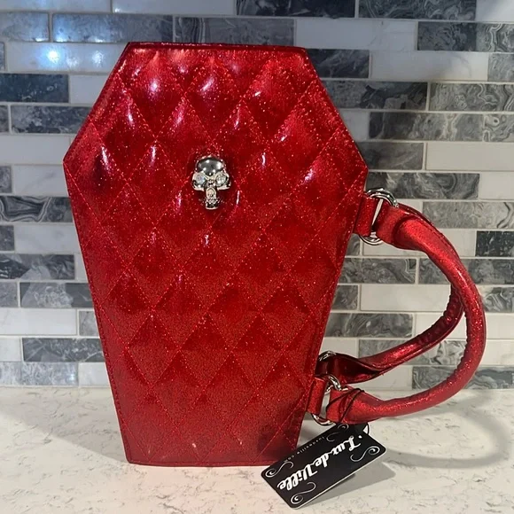 Lux de Ville | Bags | Lux De Ville Coffin Purse In Sparkling 